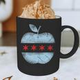 Chicago Flag Teacher School Cute Graphic Print Coffee Mug, novelty gifts, funny gifts