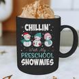 Chillin' With My Preschool Snowmies Teacher Christmas Men Women Kids Graphic Print Coffee Mug, novelty gifts, funny gifts Chillin' With My Preschool Snowmies Teacher Christmas Men Women Kids Graphic Print Coffee Mug, novelty gifts, funny gifts