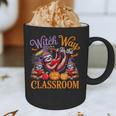 Way To Classroom Halloween Witch Three Cute Sloths Teacher Graphic Print Coffee Mug, novelty gifts, funny gifts Way To Classroom Halloween Witch Three Cute Sloths Teacher Graphic Print Coffee Mug, novelty gifts, funny gifts