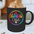Cultivando Bilingues Dual Language Bilingual Team Teacher Graphic Print Coffee Mug, novelty gifts, funny gifts