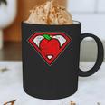 Cute Distressed Super Teacher Superhero Apple Shirt Graphic Print Coffee Mug, novelty gifts, funny gifts Cute Distressed Super Teacher Superhero Apple Shirt Graphic Print Coffee Mug, novelty gifts, funny gifts