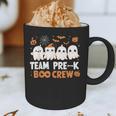 Cute Ghosts Pre-K Boo Crew Teachers Halloween Party Team For Men Women Kids Graphic Print Coffee Mug, novelty gifts, funny gifts
