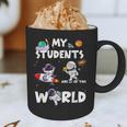 Cute Teacher My Students Are Out-Of This World Space Graphic Print Coffee Mug, novelty gifts, funny gifts