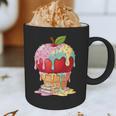 Dripping Apple Ice Cream Cone Cute Teacher Appreciation Graphic Print Coffee Mug, novelty gifts, funny gifts Dripping Apple Ice Cream Cone Cute Teacher Appreciation Graphic Print Coffee Mug, novelty gifts, funny gifts
