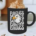 Eagles School Sports Fan Team Spirit Teacher Parent Student Graphic Print Coffee Mug, novelty gifts, funny gifts