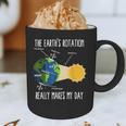 Earth Rotation Earth Day Science Teacher Kids Women Graphic Print Coffee Mug, novelty gifts, funny gifts