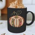 Fall Book Pumpkin Fall Librarians Bookworm Teachers Students Graphic Print Coffee Mug, novelty gifts, funny gifts