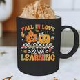 Fall In Love With Learning Fall Teacher Thanksgiving Retro Graphic Print Coffee Mug, novelty gifts, funny gifts Fall In Love With Learning Fall Teacher Thanksgiving Retro Graphic Print Coffee Mug, novelty gifts, funny gifts