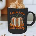 Fall In Love With Reading Pumpkin Autumn Librarians Teacher Graphic Print Coffee Mug, novelty gifts, funny gifts Fall In Love With Reading Pumpkin Autumn Librarians Teacher Graphic Print Coffee Mug, novelty gifts, funny gifts