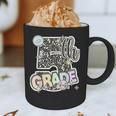 First Day Of Fifth Grade Composition Notebook Teacher Graphic Print Coffee Mug, novelty gifts, funny gifts