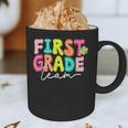 First Grade Team Teacher Back To School 1st Grade Squad Kids Graphic Print Coffee Mug, novelty gifts, funny gifts
