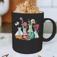 Floral Beakers Chemistry Lab Teacher Graphic Print Coffee Mug, novelty gifts, funny gifts Floral Beakers Chemistry Lab Teacher Graphic Print Coffee Mug, novelty gifts, funny gifts