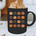 Folk Art Pumpkins Teacher Nurses Admin Witch Halloween Cute Graphic Print Coffee Mug, novelty gifts, funny gifts