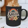 Future Teacher Kids Youth Girls Rainbow Pre-k Kindergarten Graphic Print Coffee Mug, novelty gifts, funny gifts Future Teacher Kids Youth Girls Rainbow Pre-k Kindergarten Graphic Print Coffee Mug, novelty gifts, funny gifts