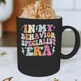 Groovy In My Behavior Specialist Era Behavior Teachers Graphic Print Coffee Mug, novelty gifts, funny gifts