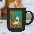 Groovy Ghost Reading Book Cat Halloween Ghost Teacher Graphic Print Coffee Mug, novelty gifts, funny gifts Groovy Ghost Reading Book Cat Halloween Ghost Teacher Graphic Print Coffee Mug, novelty gifts, funny gifts