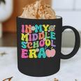 Groovy In My Middle School Era Back To School Teacher Graphic Print Coffee Mug, novelty gifts, funny gifts