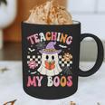 Groovy Teaching My Boos Teacher Ghost Halloween Teacher Graphic Print Coffee Mug, novelty gifts, funny gifts Groovy Teaching My Boos Teacher Ghost Halloween Teacher Graphic Print Coffee Mug, novelty gifts, funny gifts