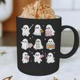 Halloween Ghost Speech Therapy SLP Fall Teacher Tee Graphic Print Coffee Mug, novelty gifts, funny gifts