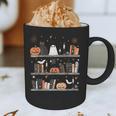Halloween Library Ghost Books Teacher Spooky Trick Or Teach Graphic Print Coffee Mug, novelty gifts, funny gifts Halloween Library Ghost Books Teacher Spooky Trick Or Teach Graphic Print Coffee Mug, novelty gifts, funny gifts