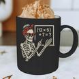 Halloween Math Teacher Skeleton Six Seven Meme Brainrot Graphic Print Coffee Mug, novelty gifts, funny gifts Halloween Math Teacher Skeleton Six Seven Meme Brainrot Graphic Print Coffee Mug, novelty gifts, funny gifts