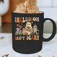 Halloween SLP Sped Teacher Groovy Inclusion Isn't Scary Graphic Print Coffee Mug, novelty gifts, funny gifts