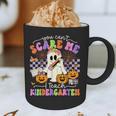 Halloween Teacher You Can't Scare Me I Teach Kindergarten Graphic Print Coffee Mug, novelty gifts, funny gifts