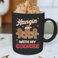 Hangin With My Cookies Gingerbread Man Xmas Teacher Graphic Print Coffee Mug, novelty gifts, funny gifts