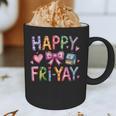 Happy Fri-Yay Teacher Fry Yay Friday Weekend Cute Fri-Yay Graphic Print Coffee Mug, novelty gifts, funny gifts Happy Fri-Yay Teacher Fry Yay Friday Weekend Cute Fri-Yay Graphic Print Coffee Mug, novelty gifts, funny gifts