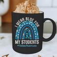 Happy Teacher I Wear Blue For My Students Autism Awareness Graphic Print Coffee Mug, novelty gifts, funny gifts Happy Teacher I Wear Blue For My Students Autism Awareness Graphic Print Coffee Mug, novelty gifts, funny gifts
