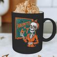 Haunted By 6-7 Six Seven 67 Math Teacher Halloween Skeleton Graphic Print Coffee Mug, novelty gifts, funny gifts Haunted By 6-7 Six Seven 67 Math Teacher Halloween Skeleton Graphic Print Coffee Mug, novelty gifts, funny gifts