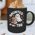 Haunted By My TBR Cute Ghost Book Reading Teacher Halloween Graphic Print Coffee Mug, novelty gifts, funny gifts Haunted By My TBR Cute Ghost Book Reading Teacher Halloween Graphic Print Coffee Mug, novelty gifts, funny gifts