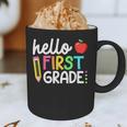 Hello First Grade Team 1st Grade Back To School Teacher Kids Graphic Print Coffee Mug, novelty gifts, funny gifts Hello First Grade Team 1st Grade Back To School Teacher Kids Graphic Print Coffee Mug, novelty gifts, funny gifts