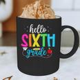 Hello Sixth Grade Cute Back To School 6th Grade Teacher Kids Graphic Print Coffee Mug, novelty gifts, funny gifts Hello Sixth Grade Cute Back To School 6th Grade Teacher Kids Graphic Print Coffee Mug, novelty gifts, funny gifts