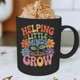 Helping Little Minds Grow Teacher First Day Back To School Graphic Print Coffee Mug, novelty gifts, funny gifts Helping Little Minds Grow Teacher First Day Back To School Graphic Print Coffee Mug, novelty gifts, funny gifts