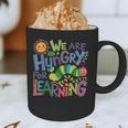 We Are Hungry For Learning Teacher Life Back To School Graphic Print Coffee Mug, novelty gifts, funny gifts We Are Hungry For Learning Teacher Life Back To School Graphic Print Coffee Mug, novelty gifts, funny gifts