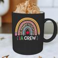 IA Crew Instructional Assistant Rainbow Teachers Aide Graphic Print Coffee Mug, novelty gifts, funny gifts IA Crew Instructional Assistant Rainbow Teachers Aide Graphic Print Coffee Mug, novelty gifts, funny gifts
