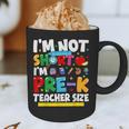 I'm Not Short I'm Pre-K Teacher Size Back To School Teacher Graphic Print Coffee Mug, novelty gifts, funny gifts