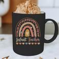 Infant Teacher Leopard Boho Rainbow Appreciation Graphic Print Coffee Mug, novelty gifts, funny gifts