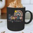 It's A Beautiful Day To Learn Cute Rainbow Boho Teacher Graphic Print Coffee Mug, novelty gifts, funny gifts It's A Beautiful Day To Learn Cute Rainbow Boho Teacher Graphic Print Coffee Mug, novelty gifts, funny gifts