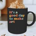It's A Good Day To Make Some Art Artist Art Teacher Graphic Print Coffee Mug, novelty gifts, funny gifts