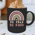 Be Kind ASL Sign Language Deaf SPED Teacher Kids Men Women Graphic Print Coffee Mug, novelty gifts, funny gifts