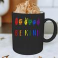 Be Kind Pride Sign Language Rainbow Teachers Interpreter ASL Graphic Print Coffee Mug, novelty gifts, funny gifts Be Kind Pride Sign Language Rainbow Teachers Interpreter ASL Graphic Print Coffee Mug, novelty gifts, funny gifts