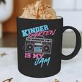 Kindergarten Is My Jam Vintage 80s Boombox Teacher Student Graphic Print Coffee Mug, novelty gifts, funny gifts Kindergarten Is My Jam Vintage 80s Boombox Teacher Student Graphic Print Coffee Mug, novelty gifts, funny gifts