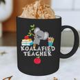 Koalafied Teacher Proud School Teacher Koala Cute T-Shirt Graphic Print Coffee Mug, novelty gifts, funny gifts