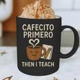 Latina Teacher Bilingual Educator Spanish Heritage Empower Graphic Print Coffee Mug, novelty gifts, funny gifts