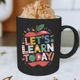 Let's Learn Today Teacher Motivational Back To School Graphic Print Coffee Mug, novelty gifts, funny gifts Let's Learn Today Teacher Motivational Back To School Graphic Print Coffee Mug, novelty gifts, funny gifts