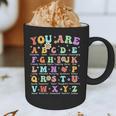 You Are Letters Alphabet Learn ABCs Inspiration Teacher Life Graphic Print Coffee Mug, novelty gifts, funny gifts You Are Letters Alphabet Learn ABCs Inspiration Teacher Life Graphic Print Coffee Mug, novelty gifts, funny gifts