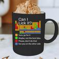 Can I Lick It Periodic Table Chemistry Teachers Graphic Print Coffee Mug, novelty gifts, funny gifts