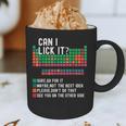 Can I Lick It Periodic Table Science Teacher Chemistry Graphic Print Coffee Mug, novelty gifts, funny gifts